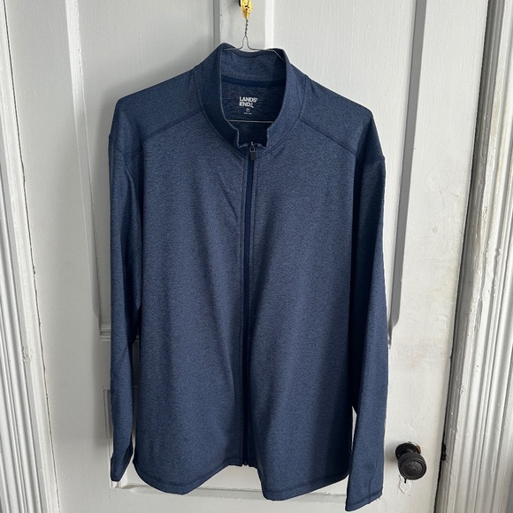 Land's End Men's Rapid Dry Full Zip Jacket 2XL - Picture 1 of 2